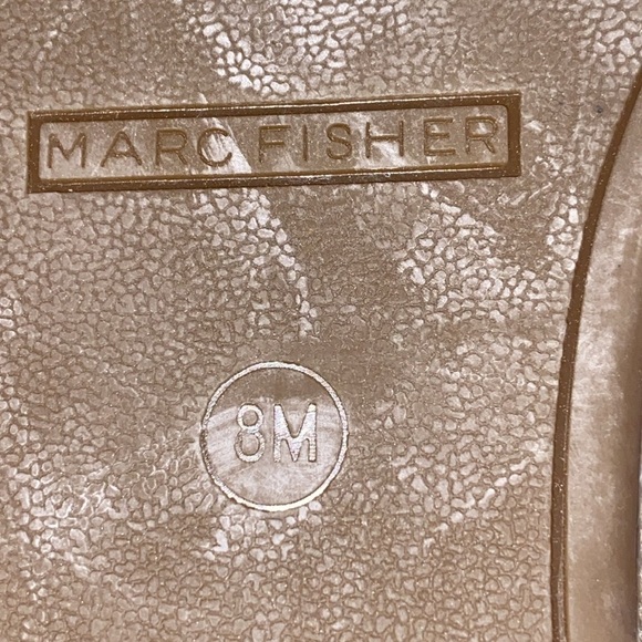 Marc Fisher Jazlyn Wo Size 8 Tan Espadrille Shoes with Double wrap ankle straps - Picture 3 of 15